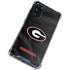 University of Georgia Black Jersey Galaxy S20 FE Clear Case